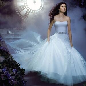 Alfred Angelo Disney Fairytale Cinderella 226 Sz. 14 White - Never Worn